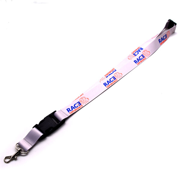 Customrized Dye Sublimation Safety Breakaway Lanyards with Detechable Buckle And Matel Hook