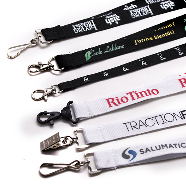 Silk-screen Printing Heavy Duty Neck Strap Lanyards