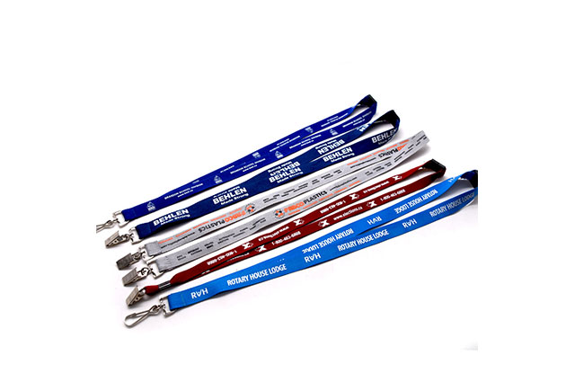 Silkscreen Printed Lanyards