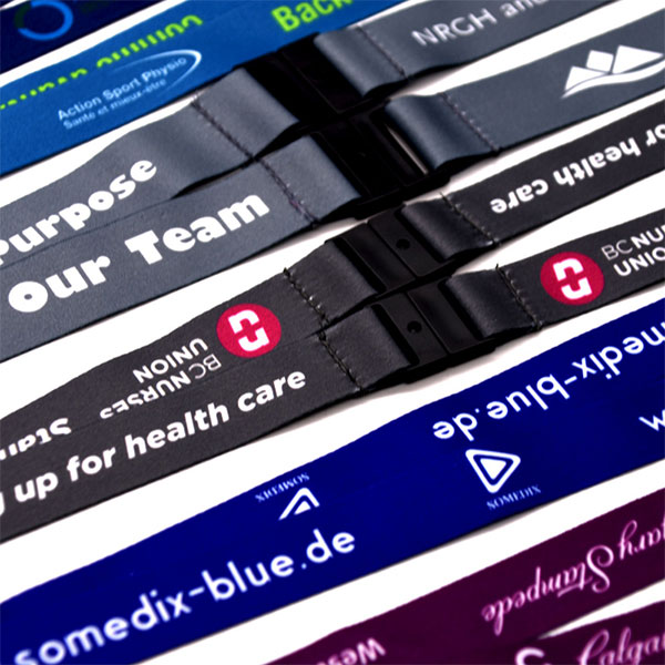 Custom Printed Breakaway Badge Lanyards , Wonderful Eco Friendly Lanyards