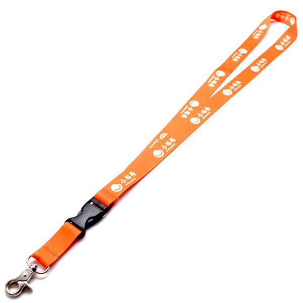 Custom Dye Sublimation Polyester Lanyards with Strong Matel Hook