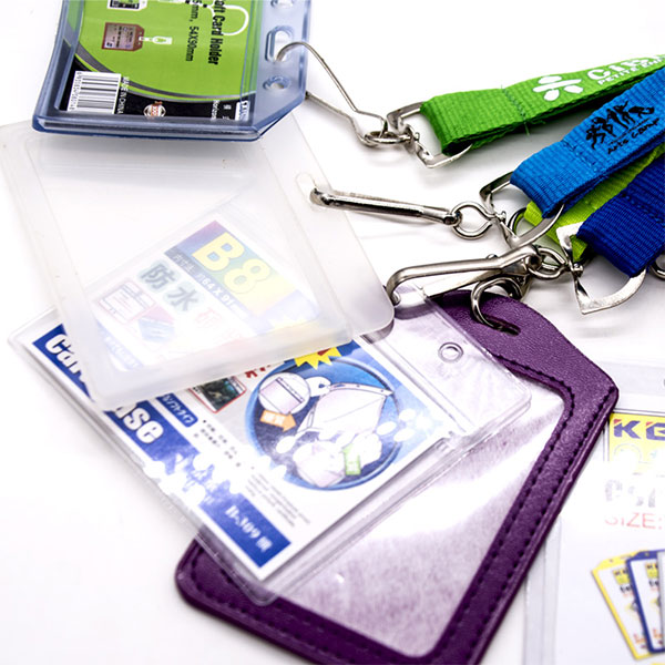 Fashion Style Polyester Material Customized Silkscreen Printing Neck Strap Lanyards