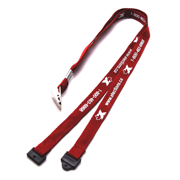 Custom Silkscreen Printing Polyester with Swivel Hook And Swivel Bulldog