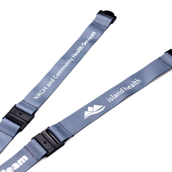 Custom Printed Breakaway Badge Lanyards , Wonderful Eco Friendly Lanyards