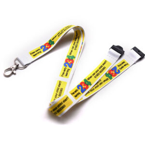 2.0CM Wide Customrized Heattransfer Sublimation Printed Polyester Lanyards
