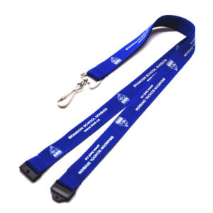 Custom Logo Printing Colorful Polyester Lanyards And Safety Breakaway Safety Breakaway