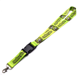 2.5cm Wide Dye Sublimation Custom Printed Polyester Lanyards