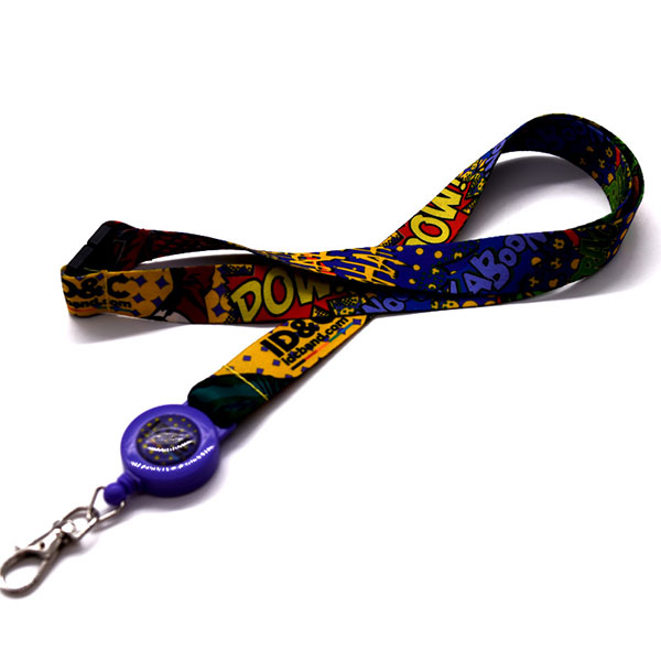 New Ideas Gifts Yoyo Retractable Badge Reel Card Holder Lanyard with Custom Logo