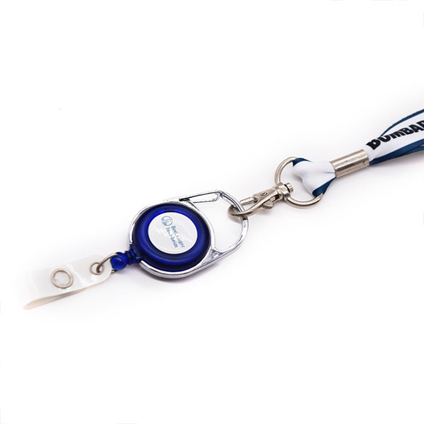 Custom Lanyard with Snap Hook, Badge Reel, Buckle And Safety Release