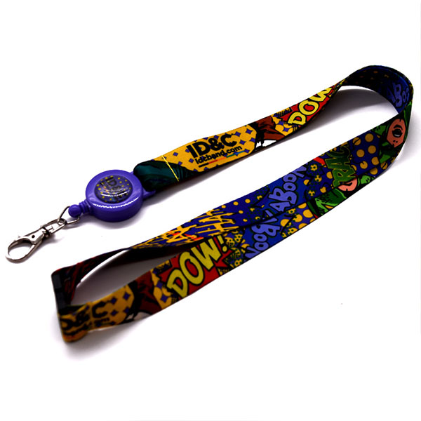 New Ideas Gifts Yoyo Retractable Badge Reel Card Holder Lanyard with Custom Logo