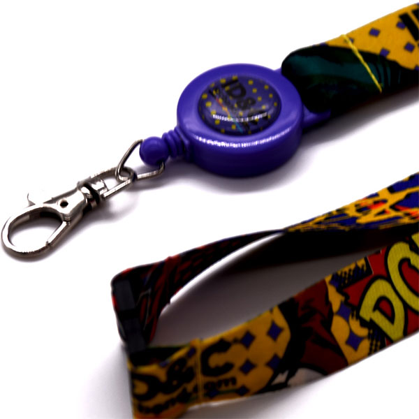 New Ideas Gifts Yoyo Retractable Badge Reel Card Holder Lanyard with Custom Logo