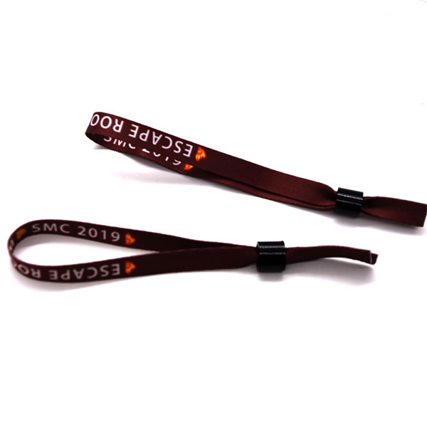 Promotion High Quality Event Festival Wristbands/heat-transfer Printing Polyester Bracelets/Fabric Wrist Bands