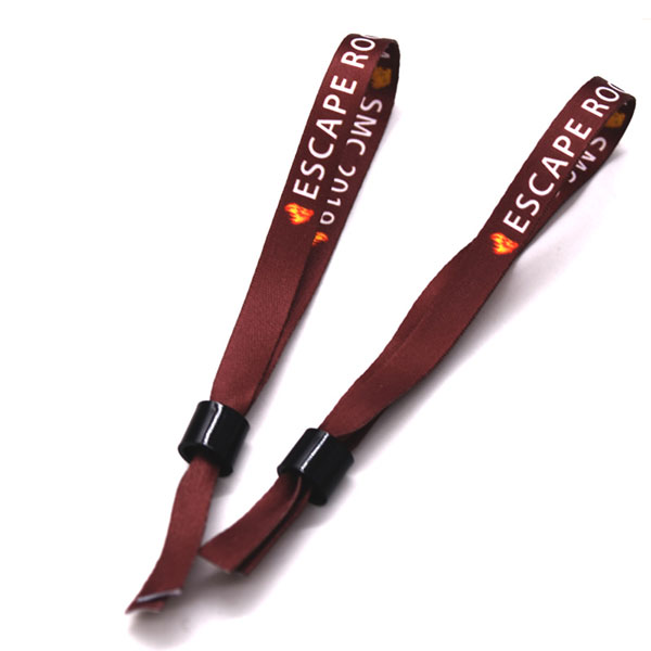 Promotion High Quality Event Festival Wristbands/heat-transfer Printing Polyester Bracelets/Fabric Wrist Bands