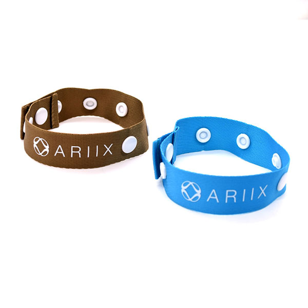 Party Custom Barrel Lock Wristbands Plain Fabric Festival Cloth Entrance Ticket Event Satin Wristband