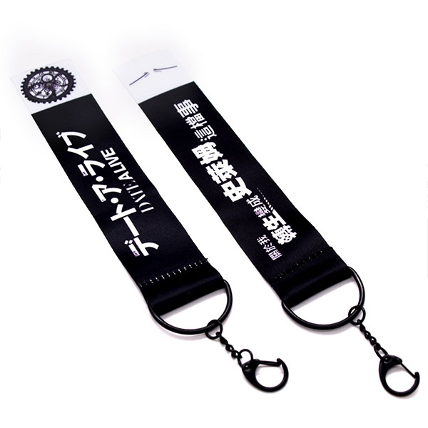 Free Design Plastic Tube Slide Lock Custom Woven Cloth Wristband for Events