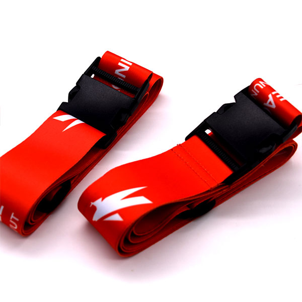 Custom Sublimation Printing Heavy Duty Polyester Suitcase Luggage Strap