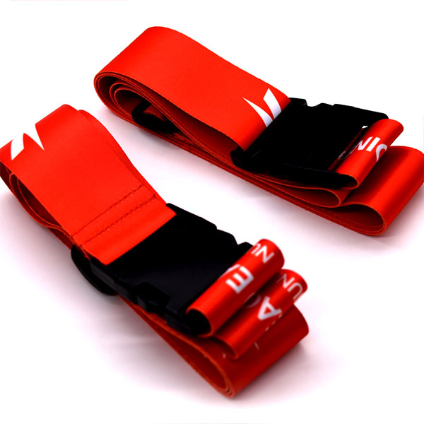 Custom Sublimation Printing Heavy Duty Polyester Suitcase Luggage Strap