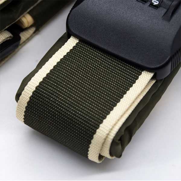 Colorful And Heavy Duty Sulibmation Printed Custom Code Lock Suitcase Luggage Belt