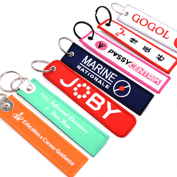 REMOVE BEFORE FLIGHT Embroidery Keychain Aviation Key Tag For Pilots