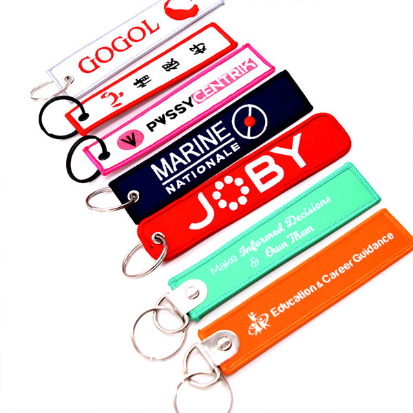 REMOVE BEFORE FLIGHT Embroidery Keychain Aviation Key Tag For Pilots