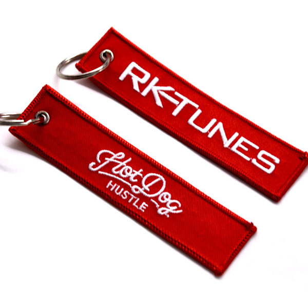 Embroidery Pattern Remove Pilot Before Flight Gifts Key Tag Key Chain for Motorcycles Scooters Cars Key