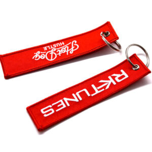 Embroidery Pattern Remove Pilot Before Flight Gifts Key Tag Key Chain for Motorcycles Scooters Cars Key