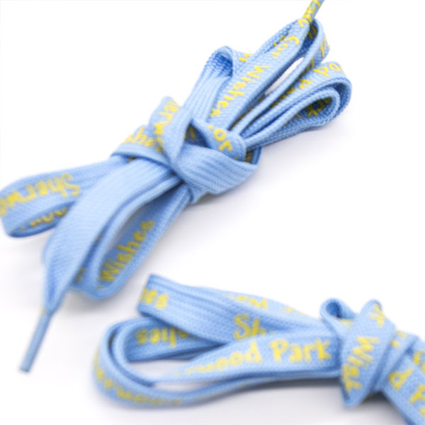 Cutomerized Logo Printing with Refective Tape Shoelace for Promotions