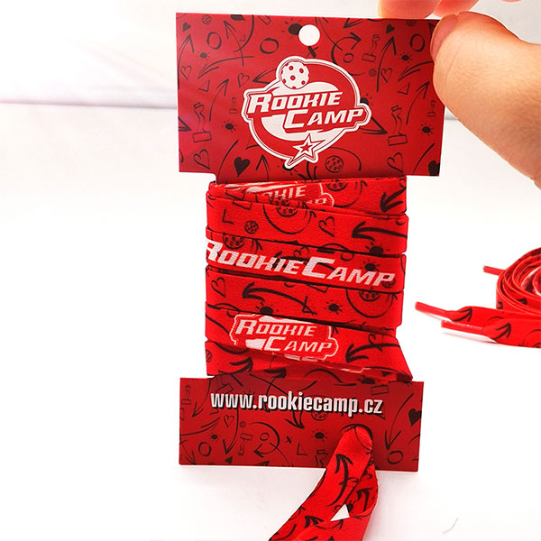 Customerized Printing Flat Polyester Shoelace