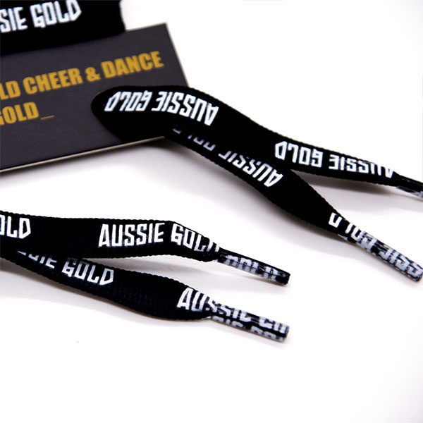 Custom Printing Heavy Tuber Polyester Shoelace with Cardboard