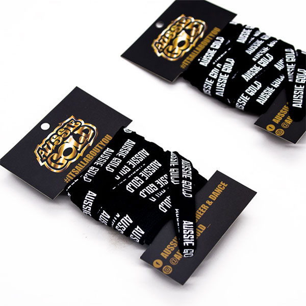 Custom Printing Heavy Tuber Polyester Shoelace with Cardboard