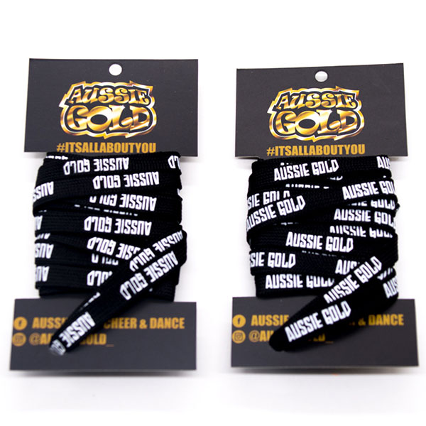 Custom Printing Heavy Tuber Polyester Shoelace with Cardboard