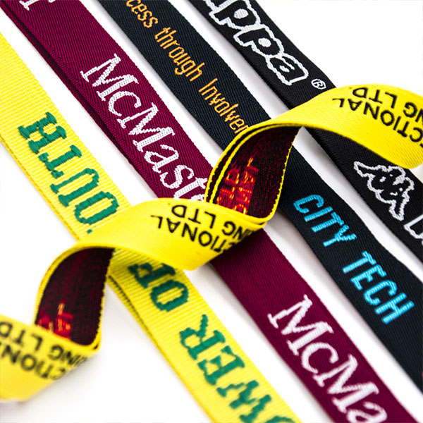 Custom Woven Jacquard Lanyards with For Promotion Gifts