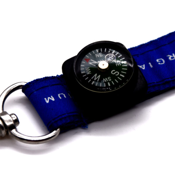 Gacent High Quality Personalized Custom Detachable Logo Silk Woven Embroidered Polyester Jacquard Lanyard with Keyring