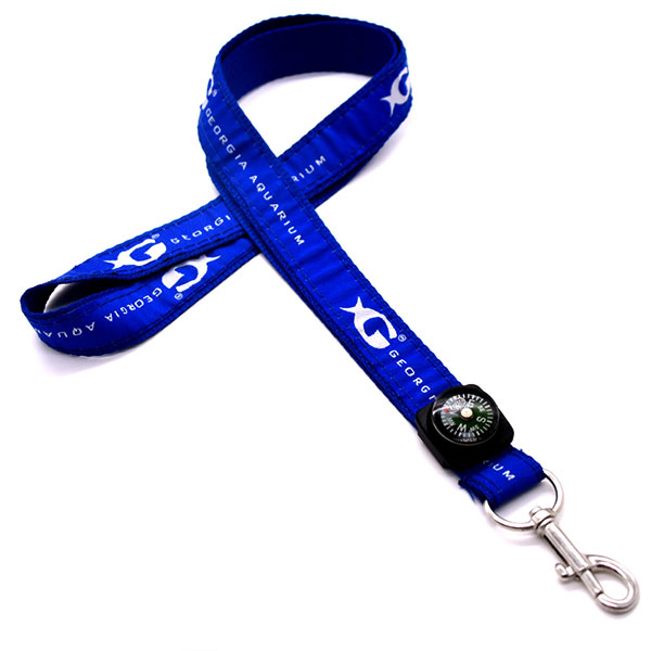 Gacent High Quality Personalized Custom Detachable Logo Silk Woven Embroidered Polyester Jacquard Lanyard with Keyring